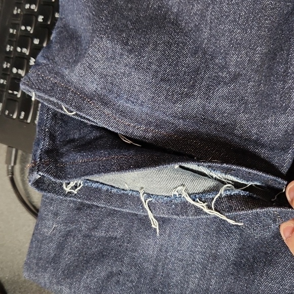 High Rise Straight Leg Jeans by J Jill size 10P - Picture 7 of 7